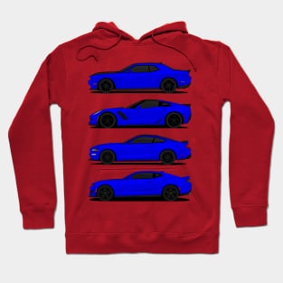 AMERICAN MUSCLE DARK-BLUE Hoodie